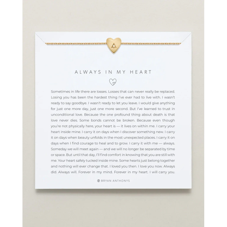 Always In My Heart Icon Necklace