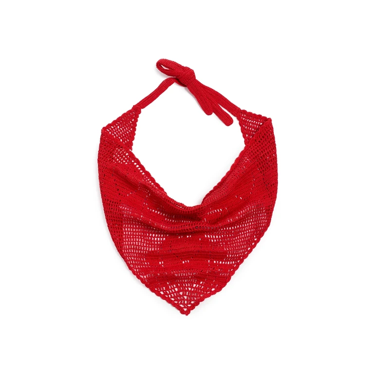 Viv Bandana White One Size