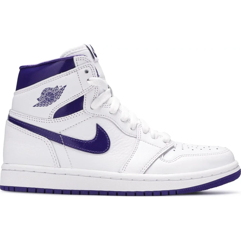 Preschool Retro 1 High Og 'Court Purple 2021' Ps Sneakers