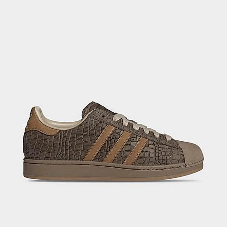 Originals Superstar II SE Croc Freizeitschuhe in Khaki/Cardboard/Khaki