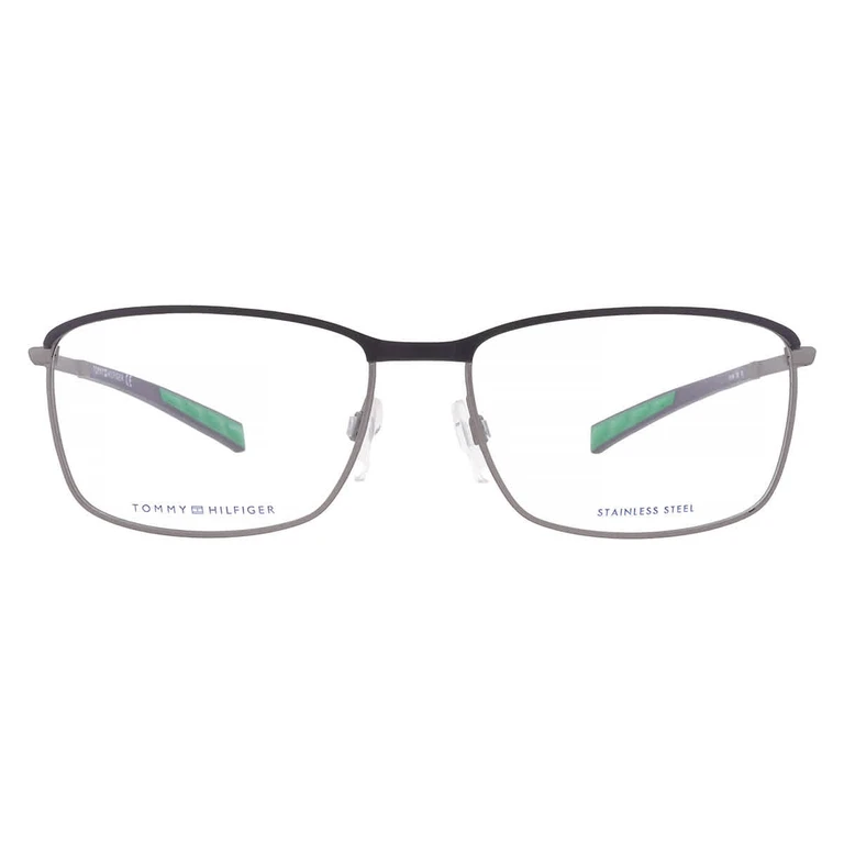 Tommy Hilfiger Demo Rectangular Mens Eyeglasses TH 1954 02QX 56