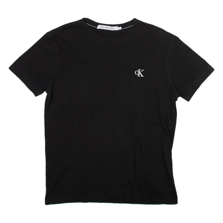 CALVIN KLEIN JEANS Mens T-Shirt Black M