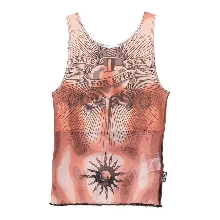 Jean Paul Gaultier Top - Couleur Chair (TO457M026P636000)