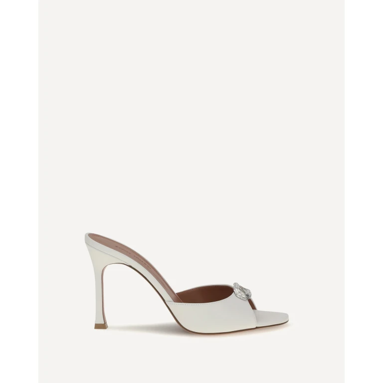 AMINA MUADDI Camelia leather Mule Sandals Female 41