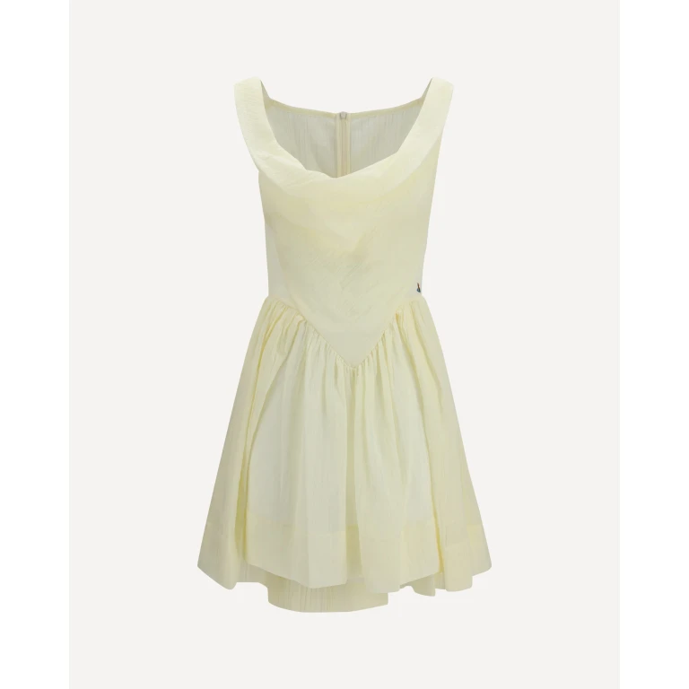 Robe courte Sunday à étages et drapés Vivienne Westwood