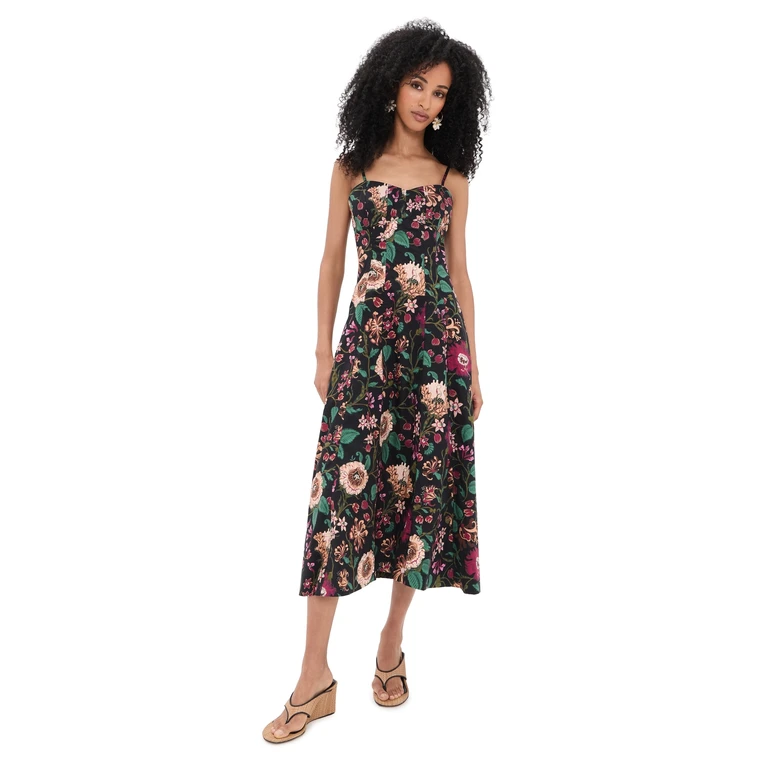 Ulla Johnson Fiora Cotton Dress Dahlia 10