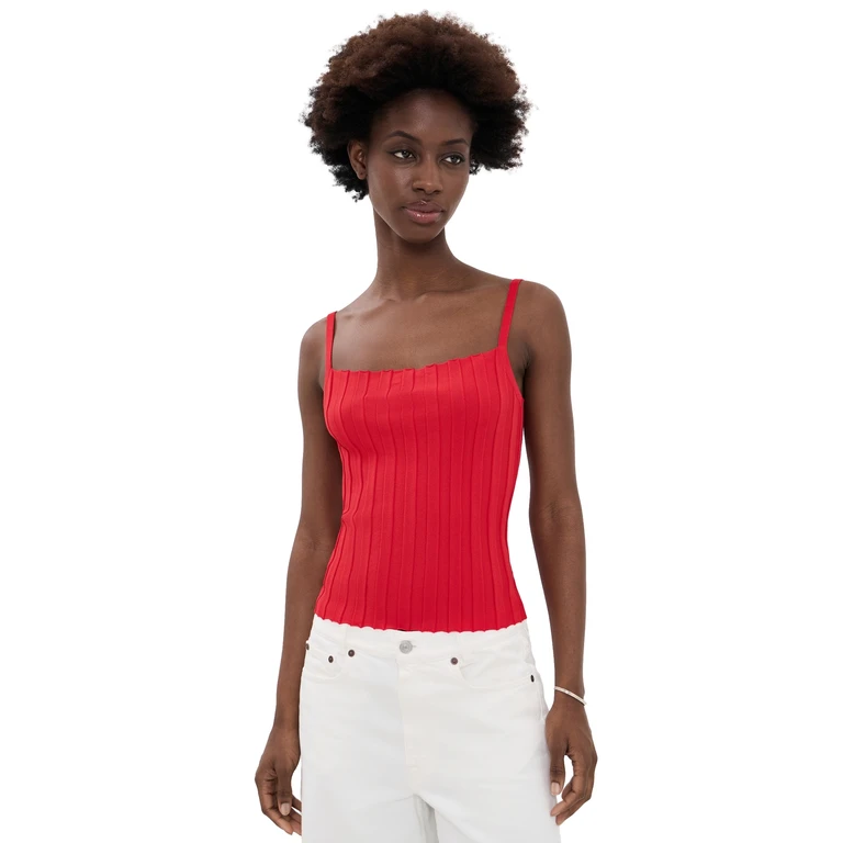 STAUD Skye Tank Artist Stripe XL