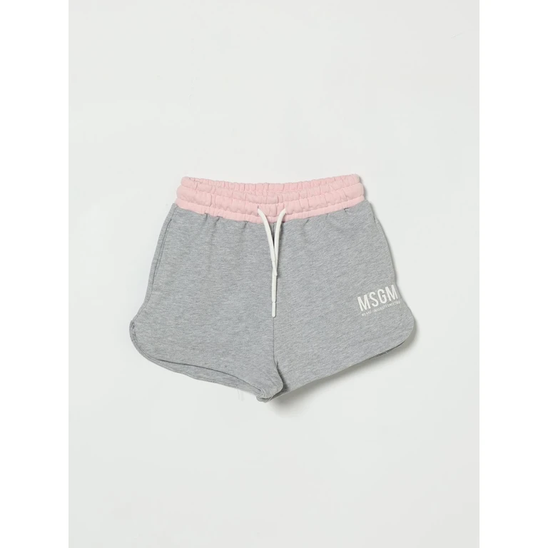 MSGM KIDS Shorts Kids color Grey (S6MSJGSH021271/02)