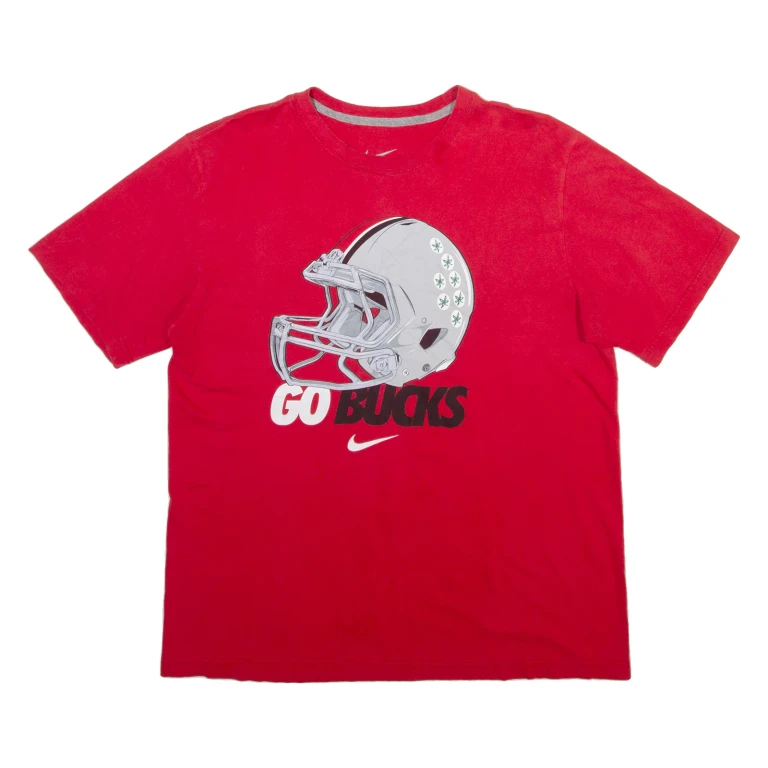 NIKE Mens T-Shirt Red L