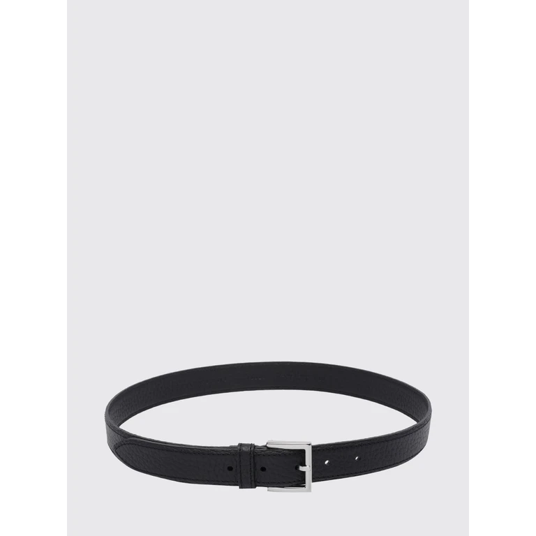 Hammered Leather Belt (D10329SOFNERO)