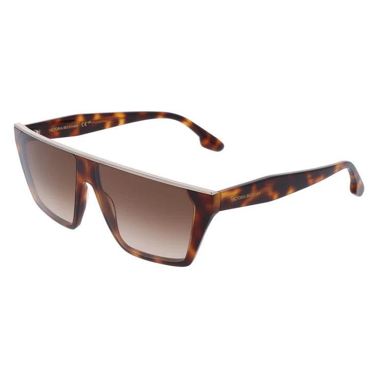 Victoria Beckham Brown Acetate Sunglasses - Women