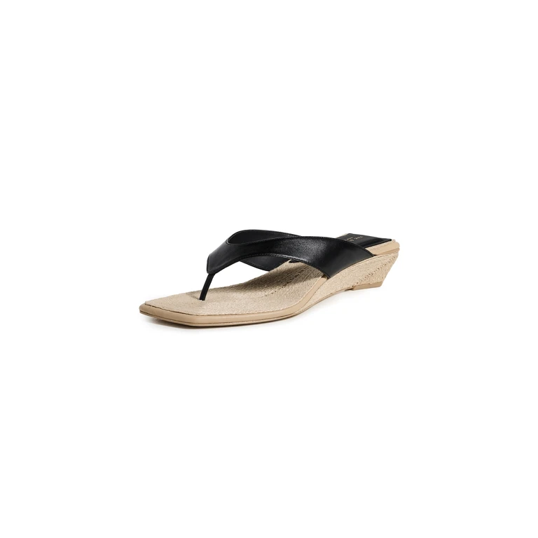 rag & bone Jo Thong Wedge Sandals antwh 36.5