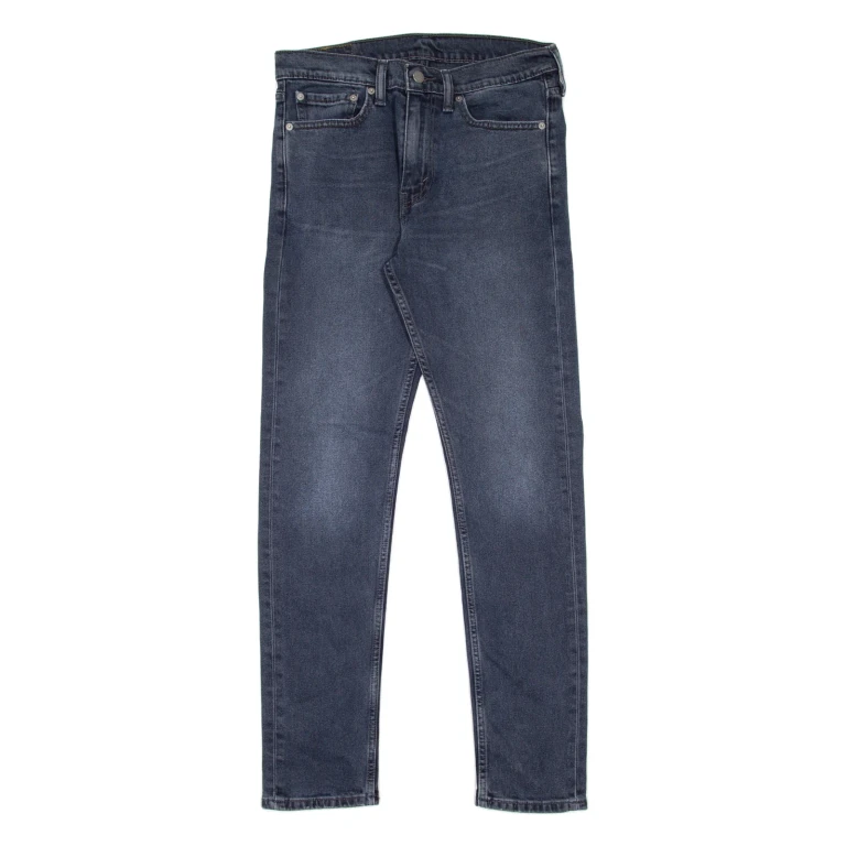 LEVI'S 510 Jeans Mens Blue Slim Skinny Stone Wash W32 L32