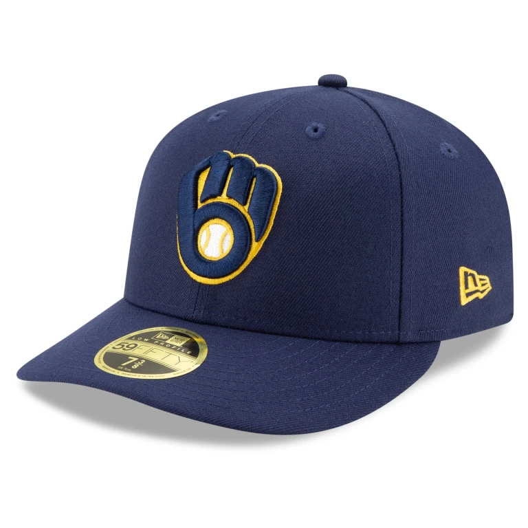 Men's MLB Milwaukee Brewers 2019 Low Profile Authentic 5950