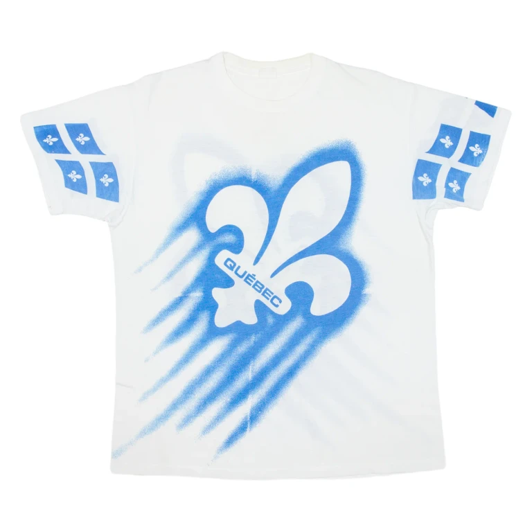 Mens T-Shirt Blue L
