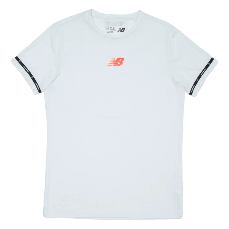 NEW BALANCE Womens T-Shirt Blue M
