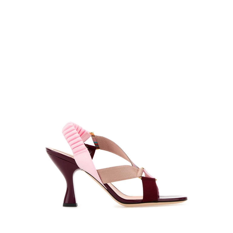 Multicolor Fabric Colibr㬠Iconic Sandals Conf+powdpink Laguna Sandali - Women