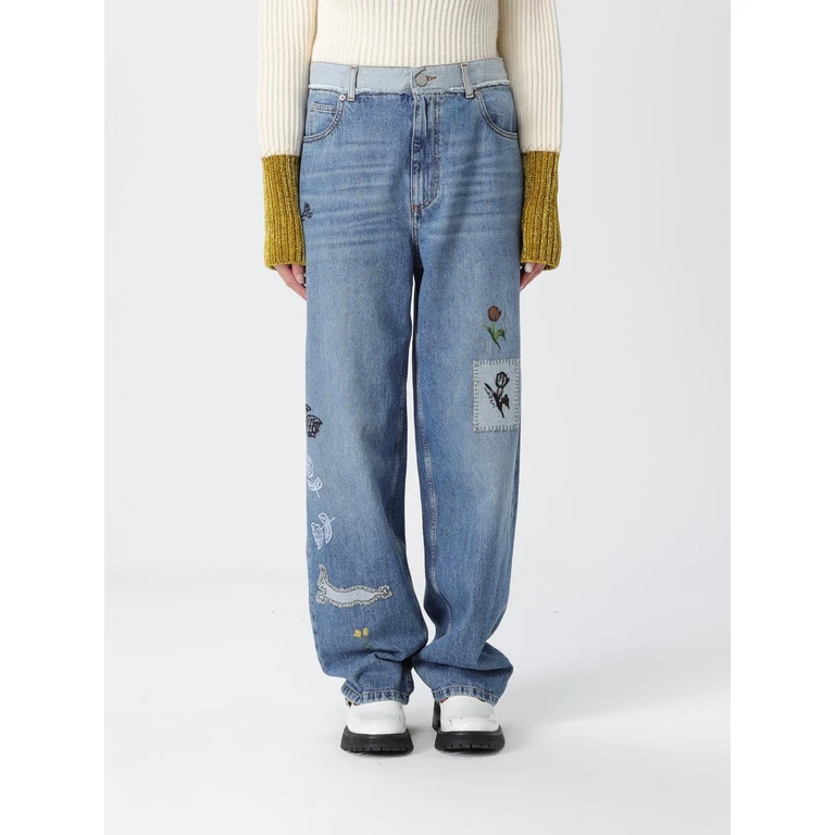 Jeans Woman color Gnawed Blue (PAJD0563X1USCY2300B52)