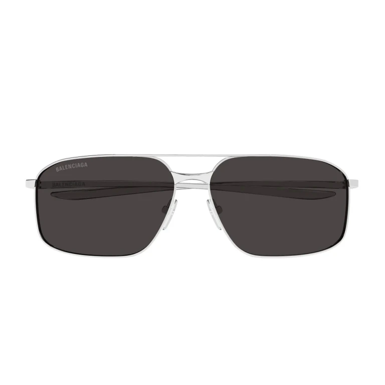 Balenciaga Bb0492s Linea Everyday Silver Metallo Sunglasses - Men