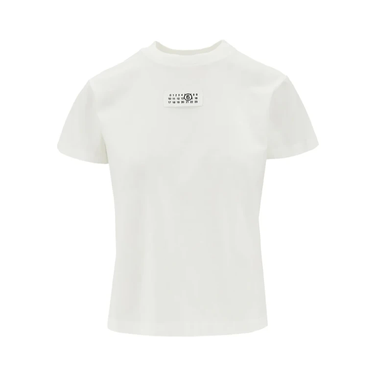 MM6 Logo label T-shirt Woman S