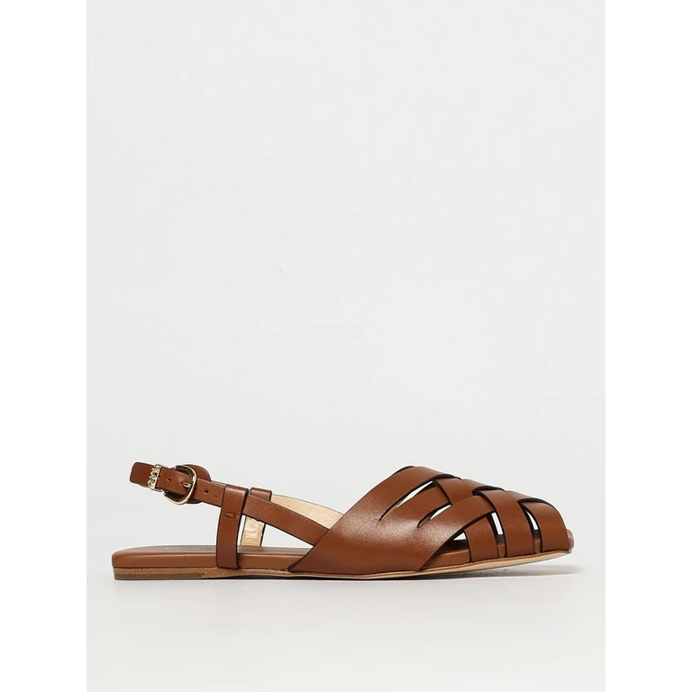 Heeled Sandal Woman color Leather (40S5IRFP1L230)