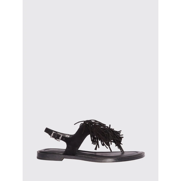 Heeled Sandal Woman color Black (40S6INFS1S001)