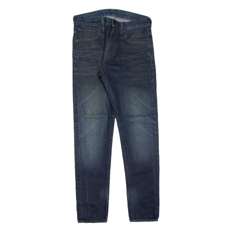 LEVI'S 520 Jeans Mens Blue Regular Tapered Charcoal Wash W28 L32