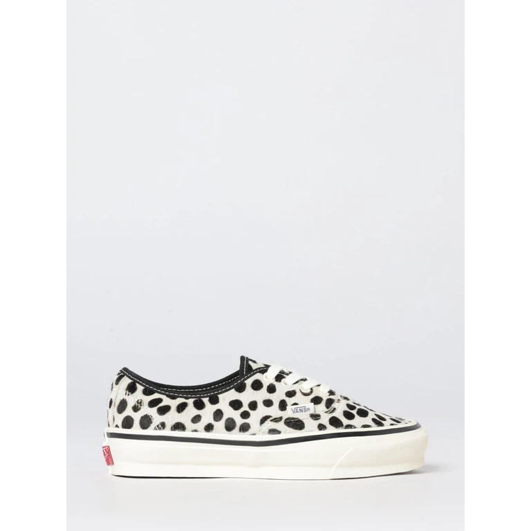 Authentic Premium Sneakers in Polka Dot Animal Print Pony Hair (VN000EK4HPD1)