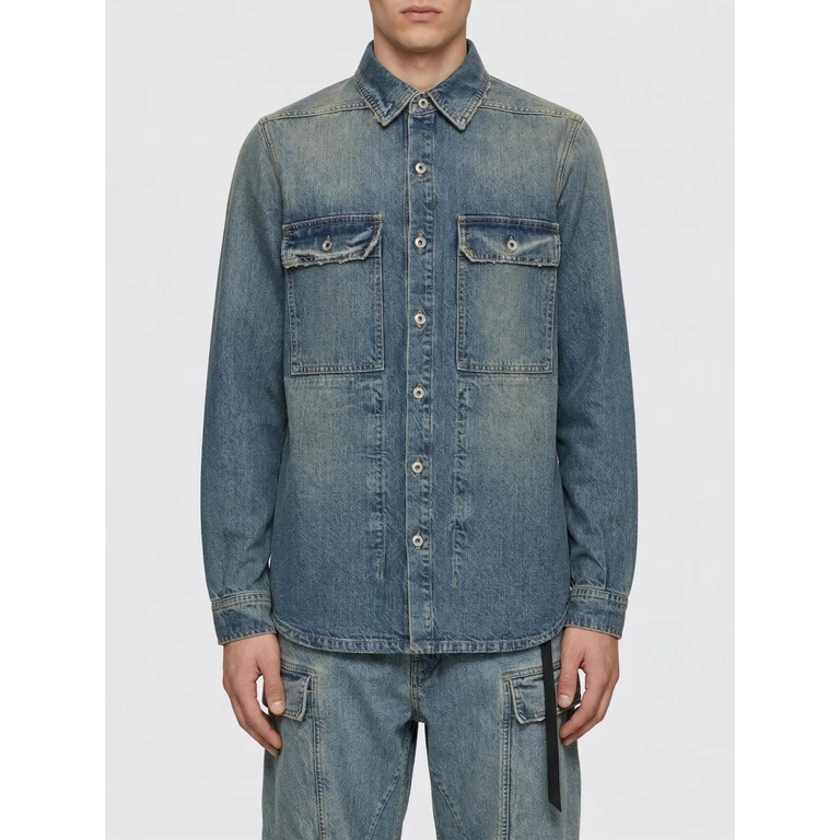 Veste Chemise en Denim Rick Owens Drkshdw