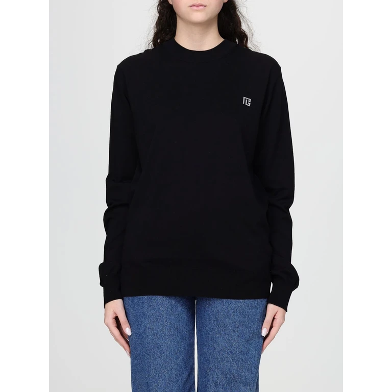Sweatshirt Woman color Black (GH1KD000KJ53EQU)