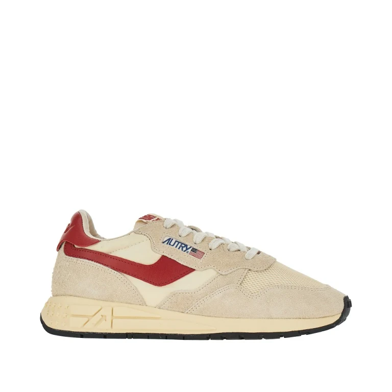 AUTRY 'Reelwind' nylon and suede leather sneakers Man 41