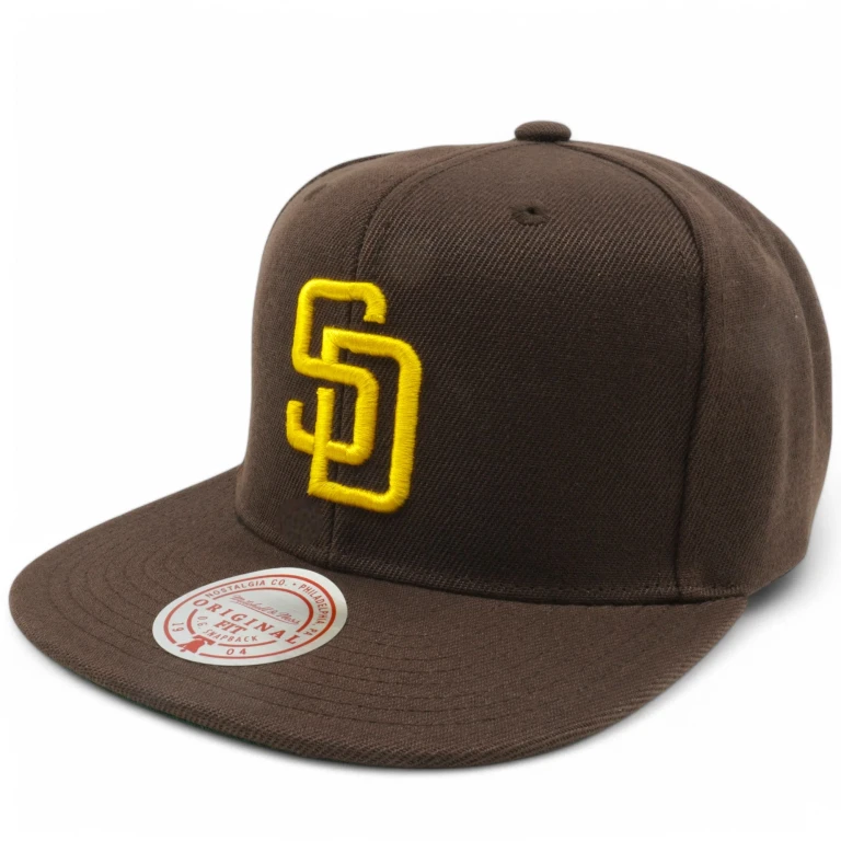 Men's MLB League Patch Snapback Padres Snapback Caps