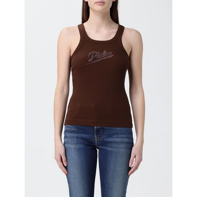 T-Shirt Woman color Brown (107299A3H7L78)
