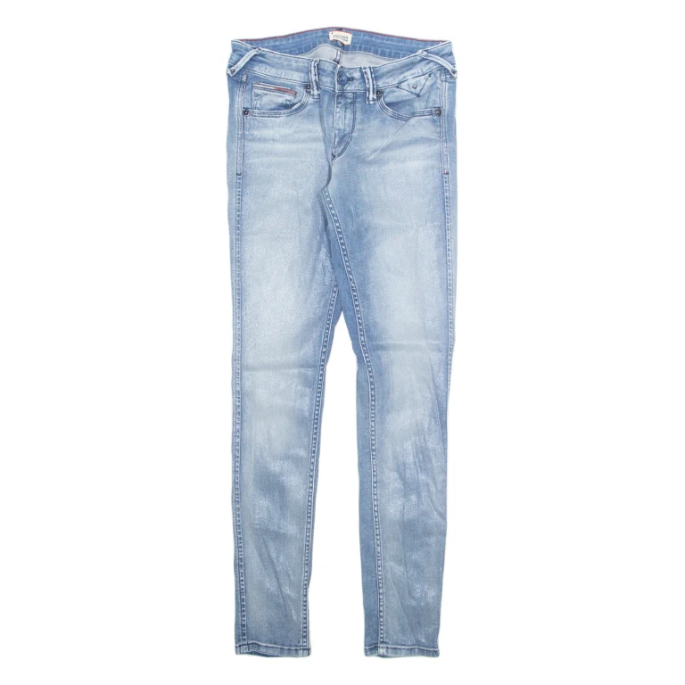 TOMMY HILFIGER Womens Jeans Blue Slim Skinny W28 L32