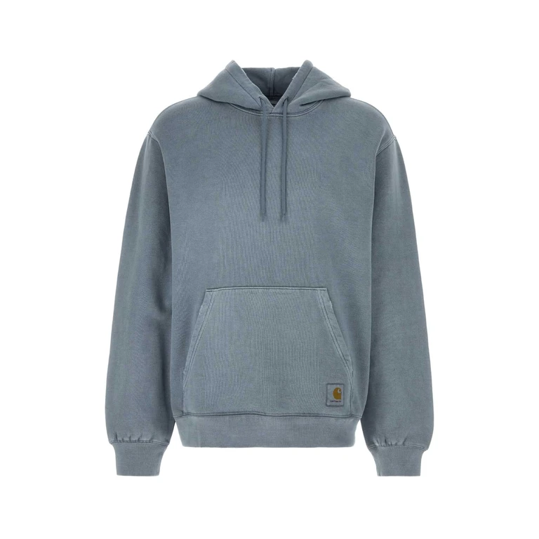 Carhartt Wip Powder Blue Cotton Hooded Torion Sweat Exterior: Felpe - Men