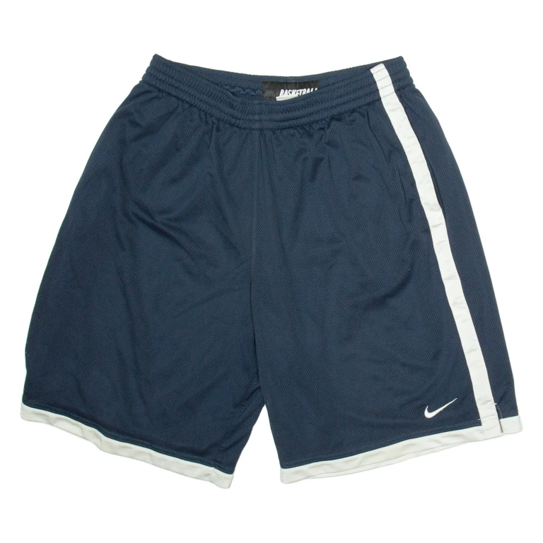 NIKE Mens Sports Shorts Blue XL W32
