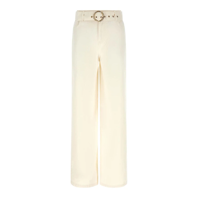 Twinset Jean Évasé - Blanc (261TT247000282)