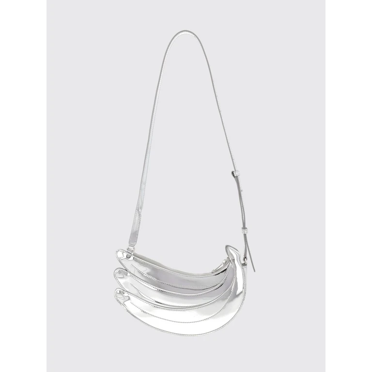 Triple Banana Half-Moon Patent Leather Shoulder Bag (ASS26BAG18302)