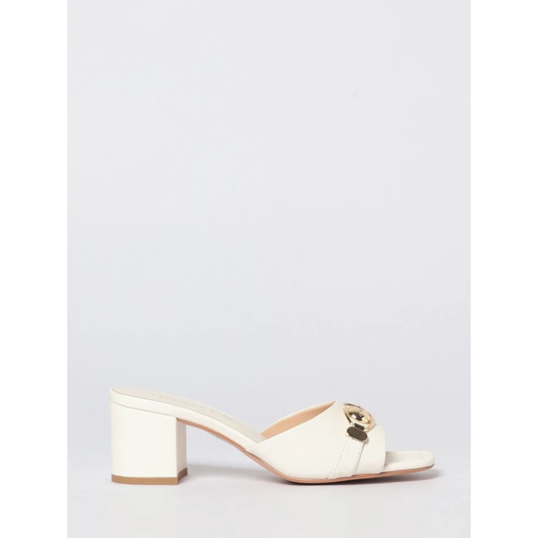 Heeled Sandal Woman color White (261TCP06200381)