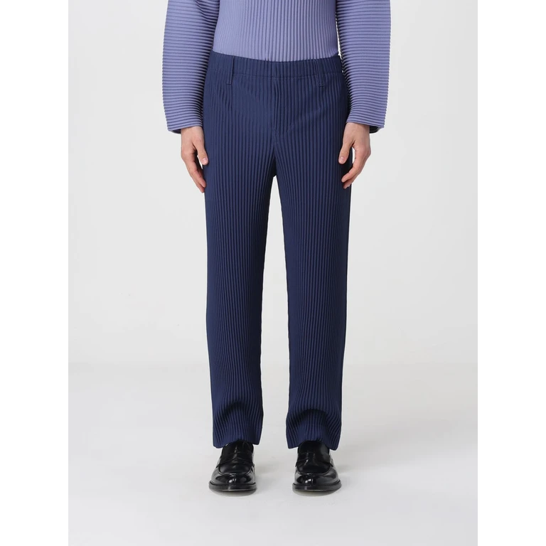 HOMME PLISSE' ISSEY MIYAKE Pants Men color Blue (HP66JF15376)