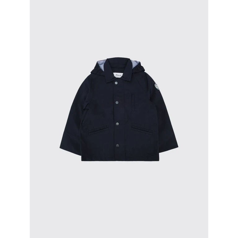 Boy's Luther Water-Repellent Hooded Parka in Recycled Nylon (S06BOUW00008070)