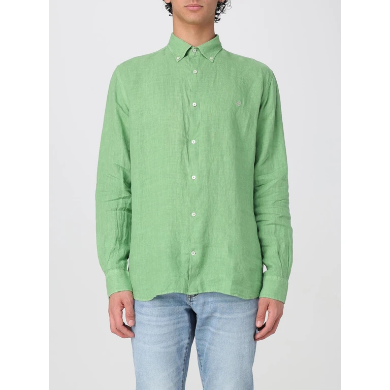 Shirt Men color Green (202AS0767073)