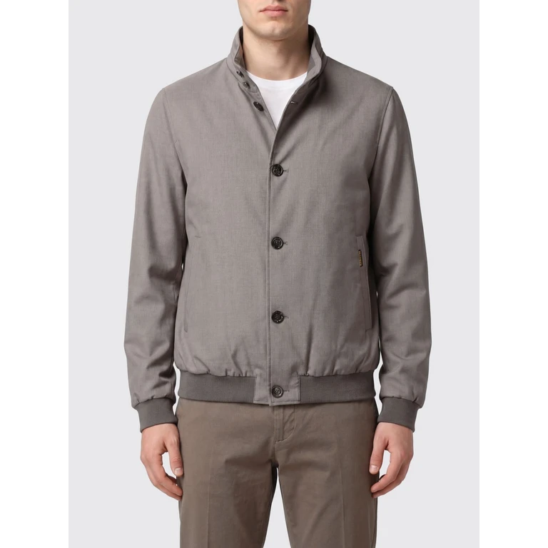 Bernie-pum Bomber Jacket in Waterproof Technical Fabric with High Neck (BERNIEU0261)