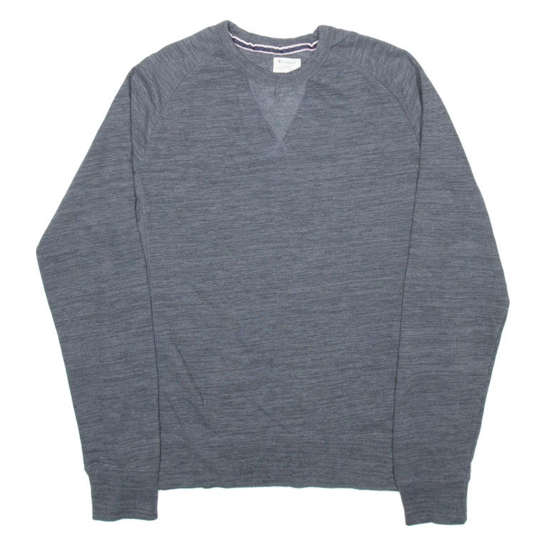 CHAMPION Mens Sweatshirt Grey 90s M