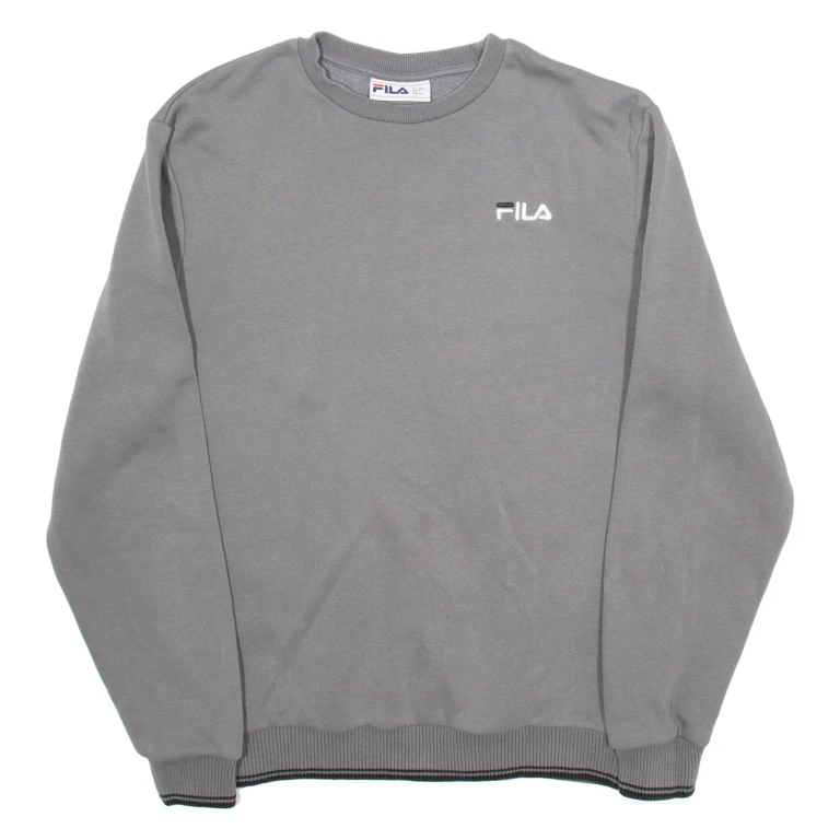 FILA Mens Sweatshirt Grey L
