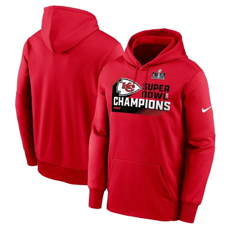 Men's Chiefs Super Bowl Lviii Champions Parade Therma Performance Hoodie Hoodies