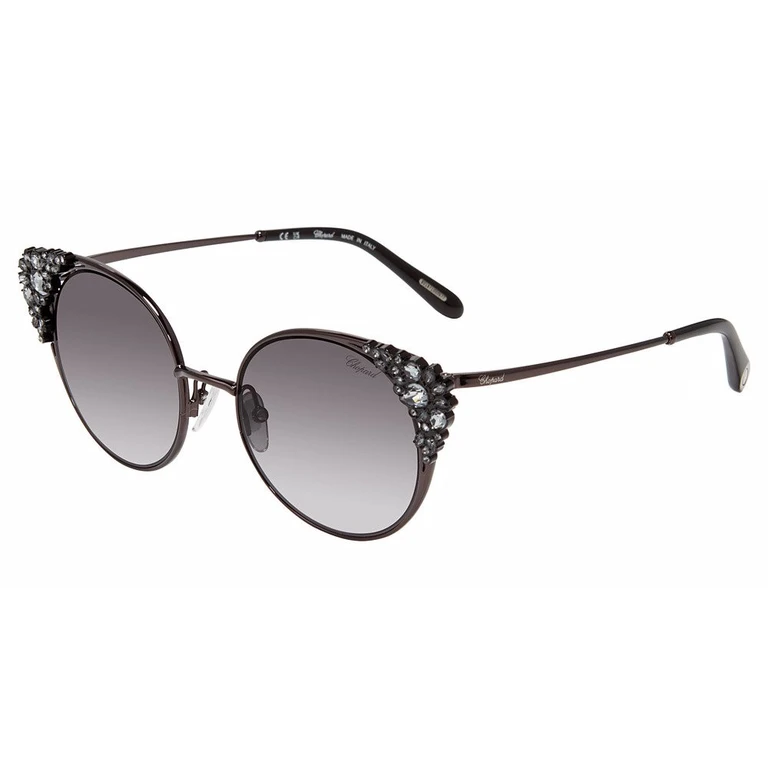 Chopard Smoke Cat Eye Ladies Sunglasses SCHL06S 0530 53