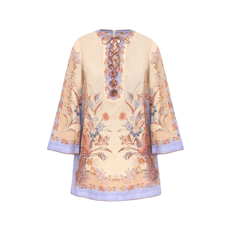 Zimmermann `Indra` Mini Dress