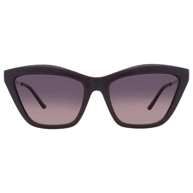 Smoke Gradient Rectangular Ladies Sunglasses GU00199 20B 56
