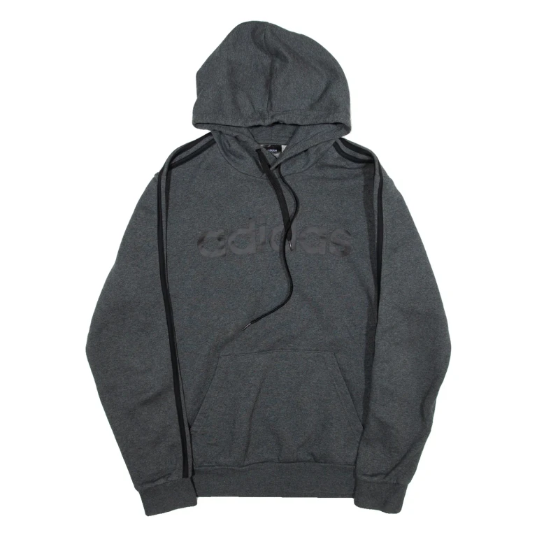 ADIDAS Womens Grey Hoodie M